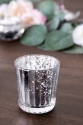 Glass candle holder 6cm