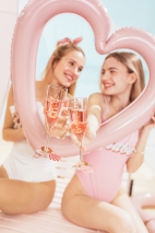 Naklejki na kieliszki ''Bride & Bridesmaid''