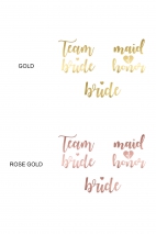 Temporary Tattoos Bachelorette Party