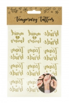 Temporary Tattoos Bachelorette Party