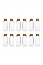 Bottles with cork