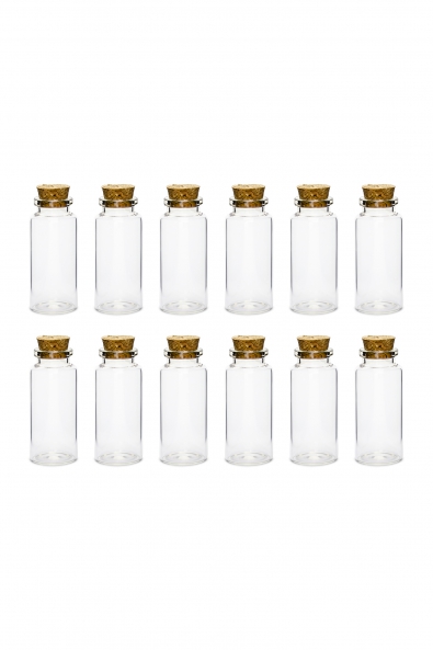 Bottles with cork
