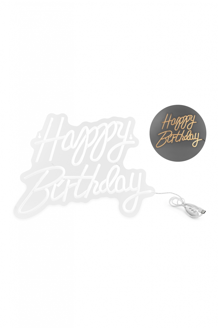 Neon LED - Happy Birthday