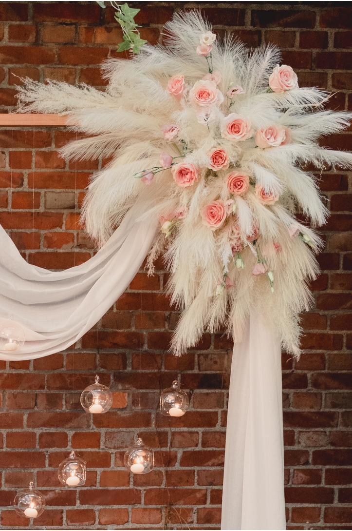 Artificial pampas grass 15 x 110 cm