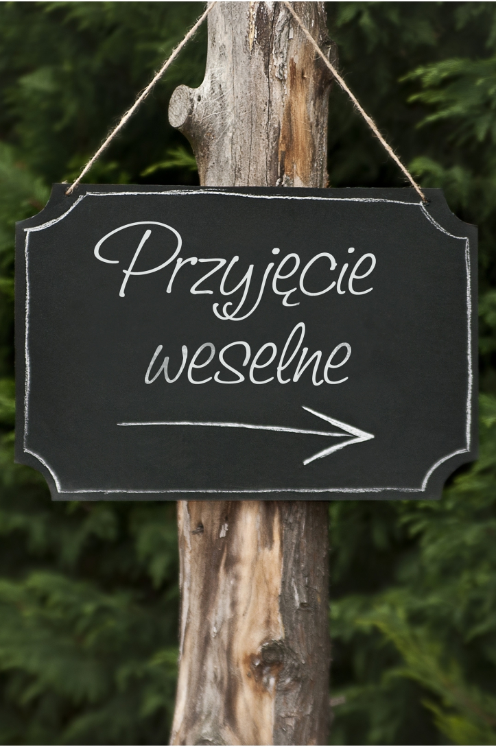 Hanging chalkboard
