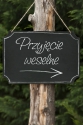 Hanging chalkboard