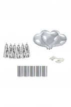 Car Decoration Set Hearts