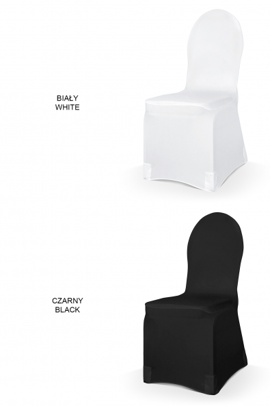 Elastic matt fabric chair cover