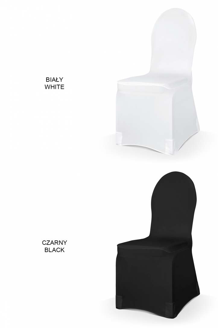 Elastic matt fabric chair cover