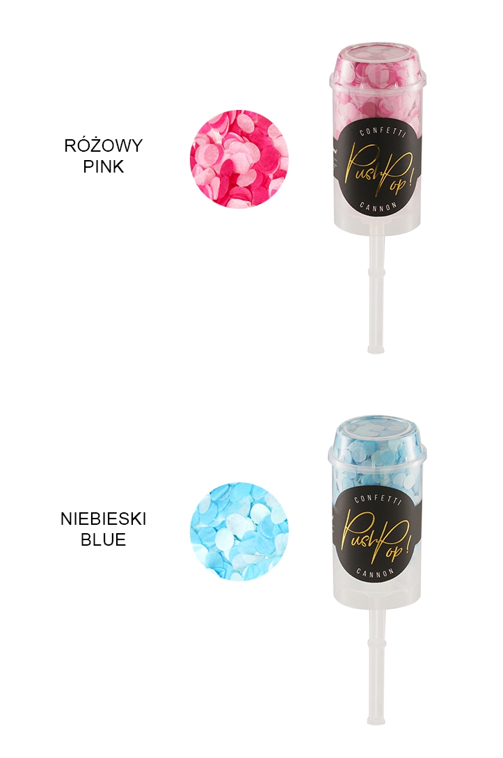 Push pop confetti