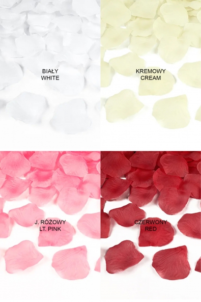 Rosenblätter verpackt in einem Beutel