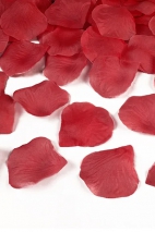 Rose petals packed in a pouch