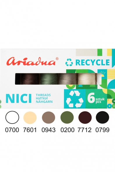 Recycle Earth Set, Talia Eco 120/200m, 6 colors (earth)