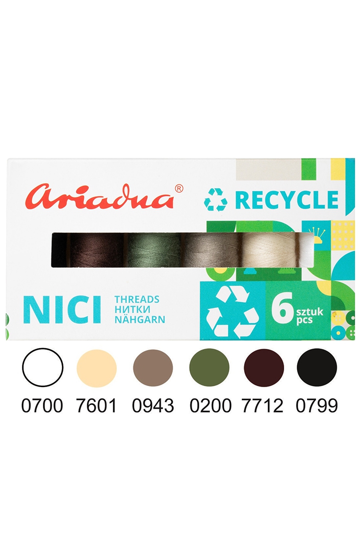 Recycle Earth Set, Talia Eco 120/200m, 6 colors (earth)