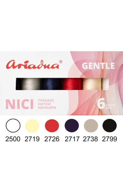 Zestaw Gentle, Tytan 250/600m, 6 kol.