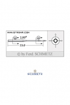 NEEDLES SCHMETZ 135X5 SERV 7
