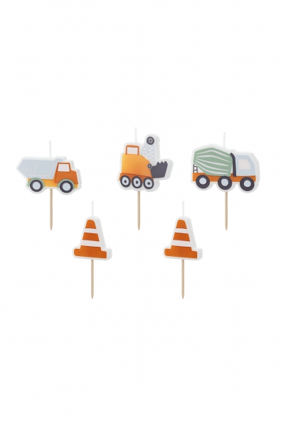 Geburtstagskerzen Straßenroboter