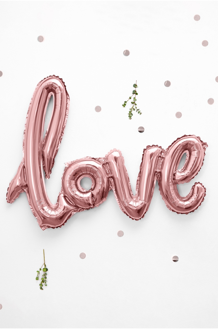 Foil balloon Love