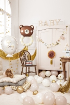 Foil Balloon Rattle Bear