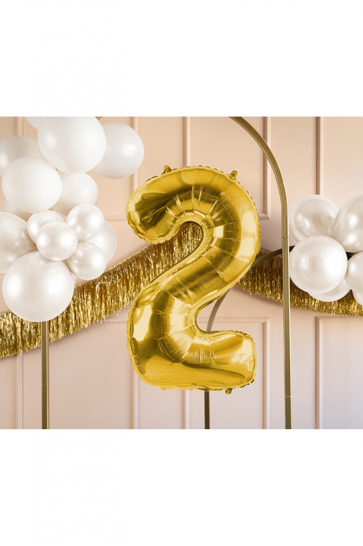 Foil Balloon Number Gold