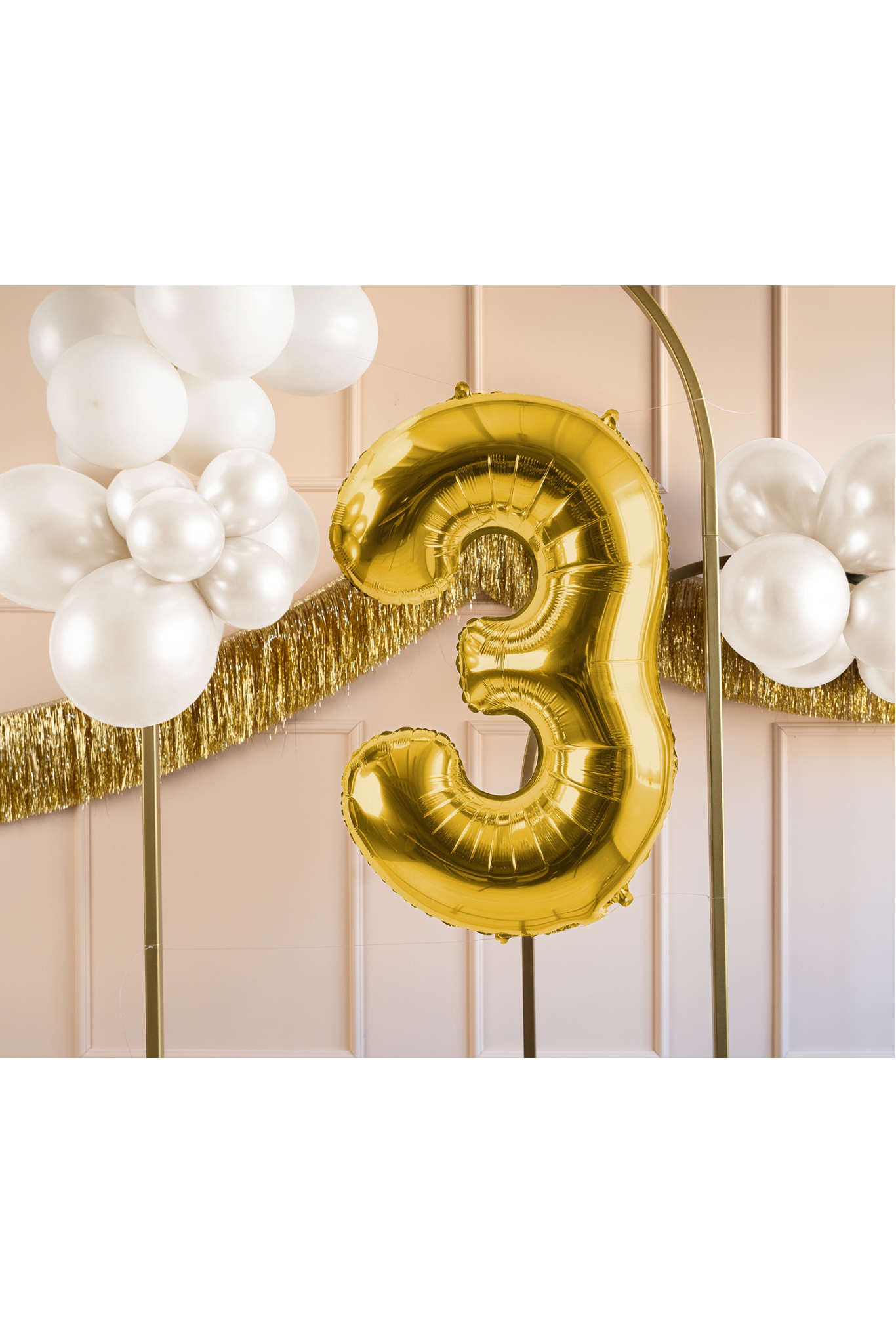 Foil Balloon Number Gold