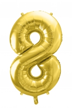 Foil Balloon Number Gold