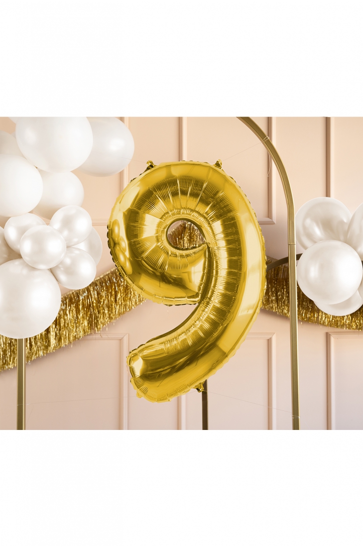 Foil Balloon Number Gold
