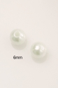Perlen 6mm,  Verpackung 100 Stück