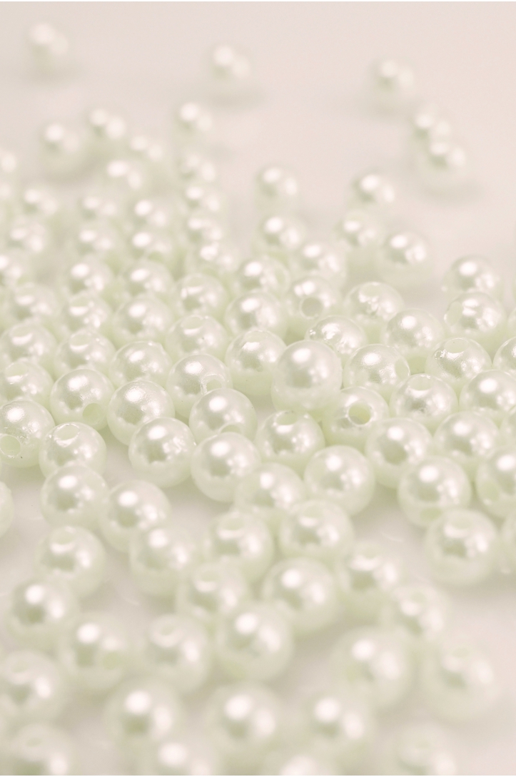 Pearls 6mm, package 100 pieces