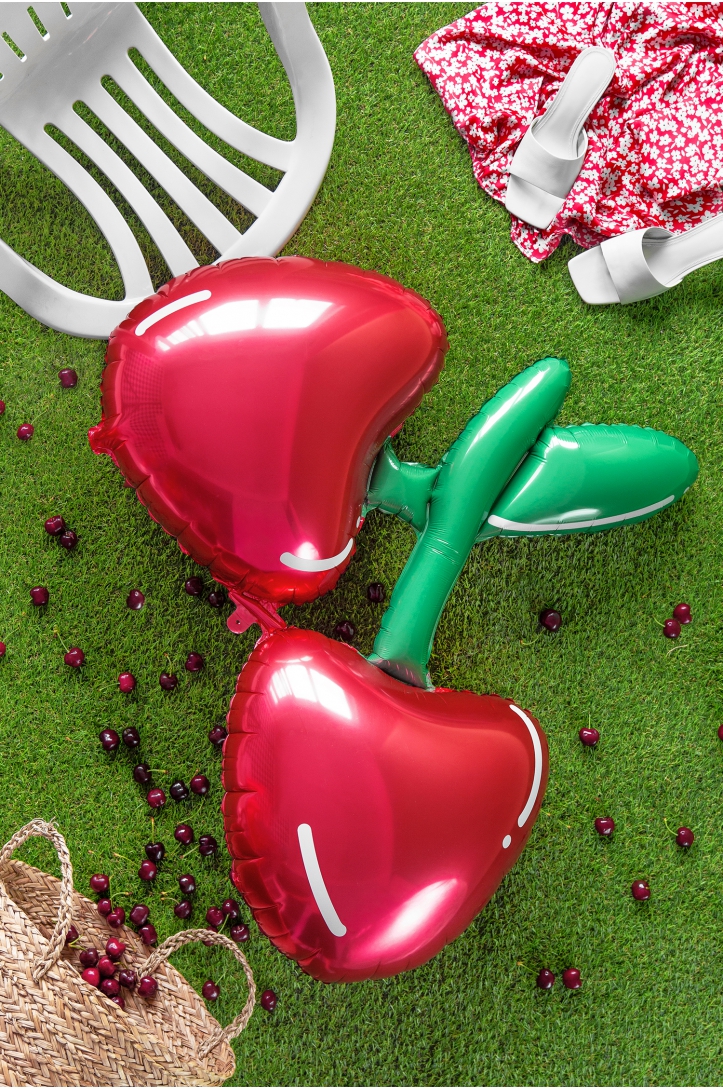 Foil Balloon Cherries