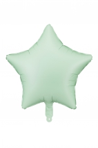 BALON FOLIOWY PASTELOWY GWIAZDKA 48 CM