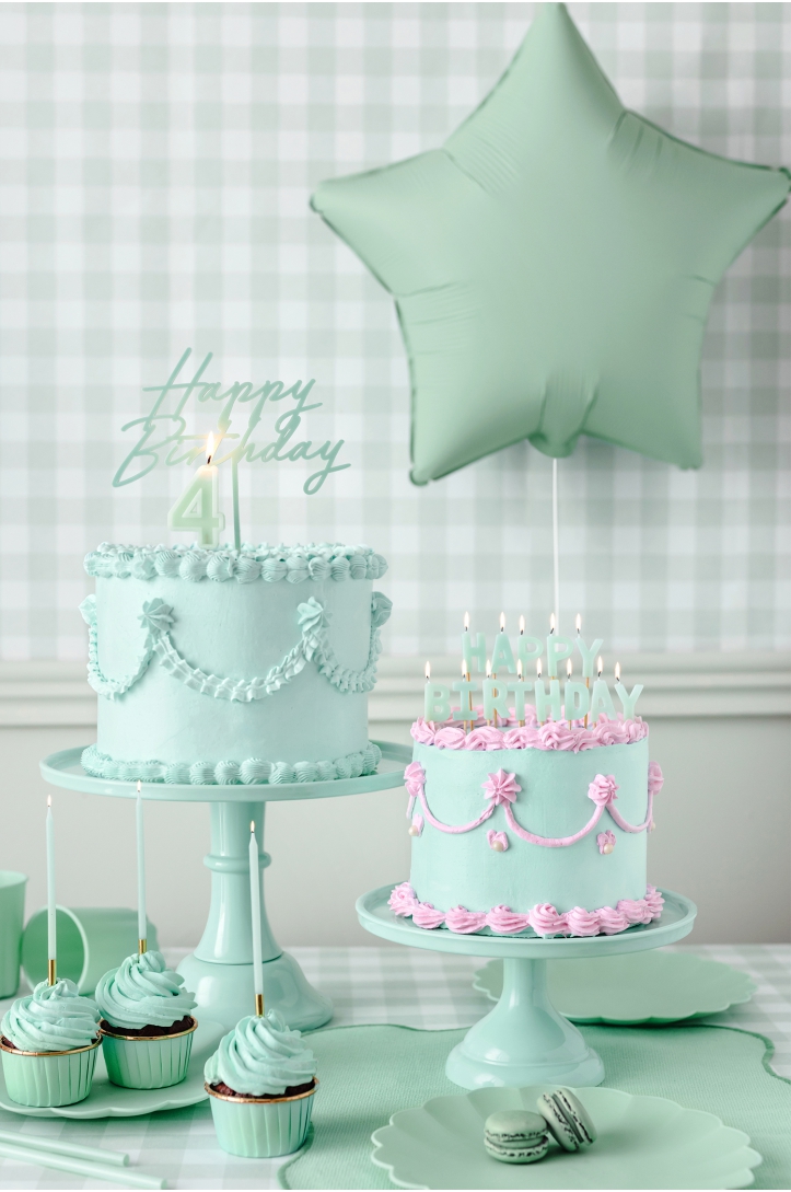 BALON FOLIOWY PASTELOWY GWIAZDKA 48 CM