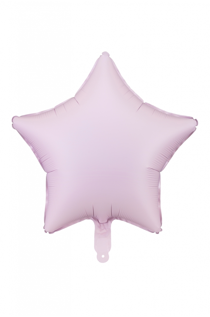 BALON FOLIOWY PASTELOWY GWIAZDKA 48 CM