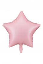 BALON FOLIOWY PASTELOWY GWIAZDKA 48 CM
