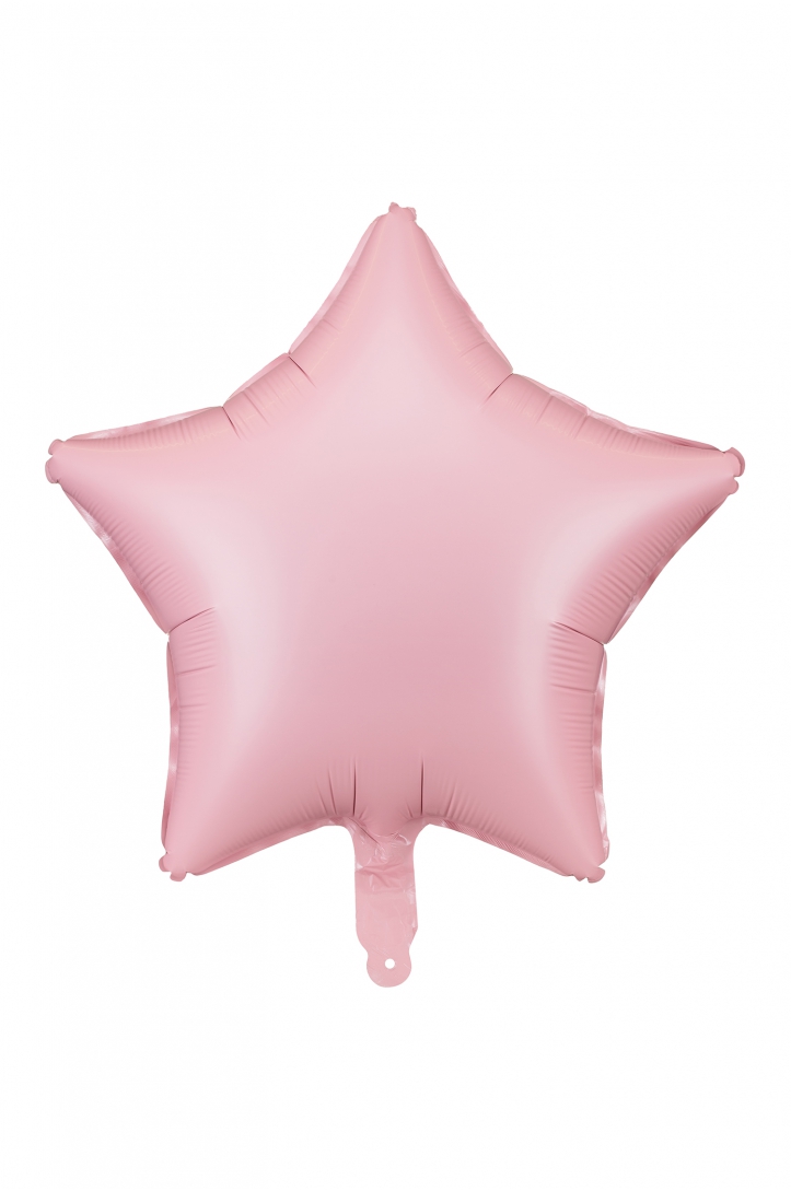 BALON FOLIOWY PASTELOWY GWIAZDKA 48 CM