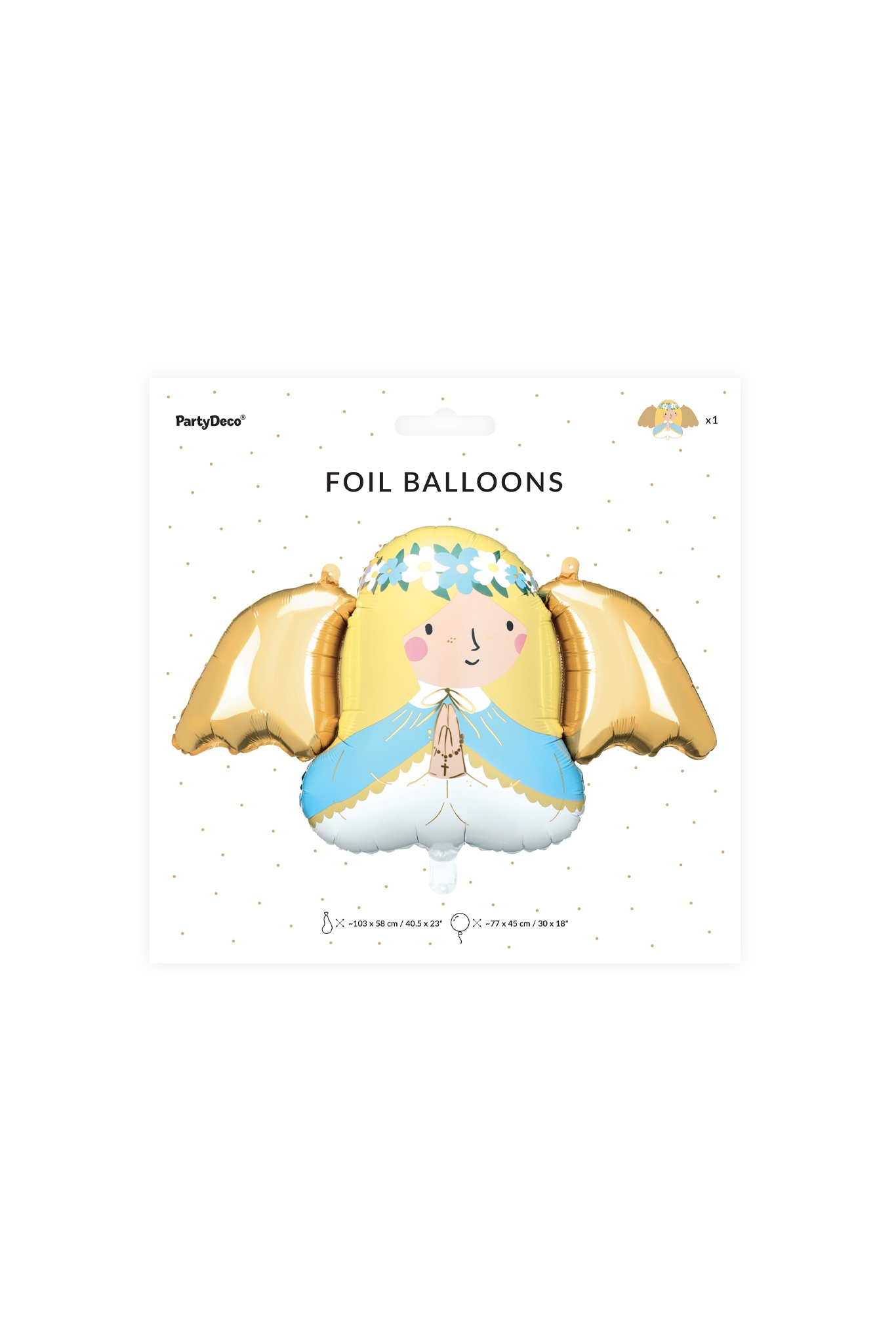 Balon foliowy Aniołek