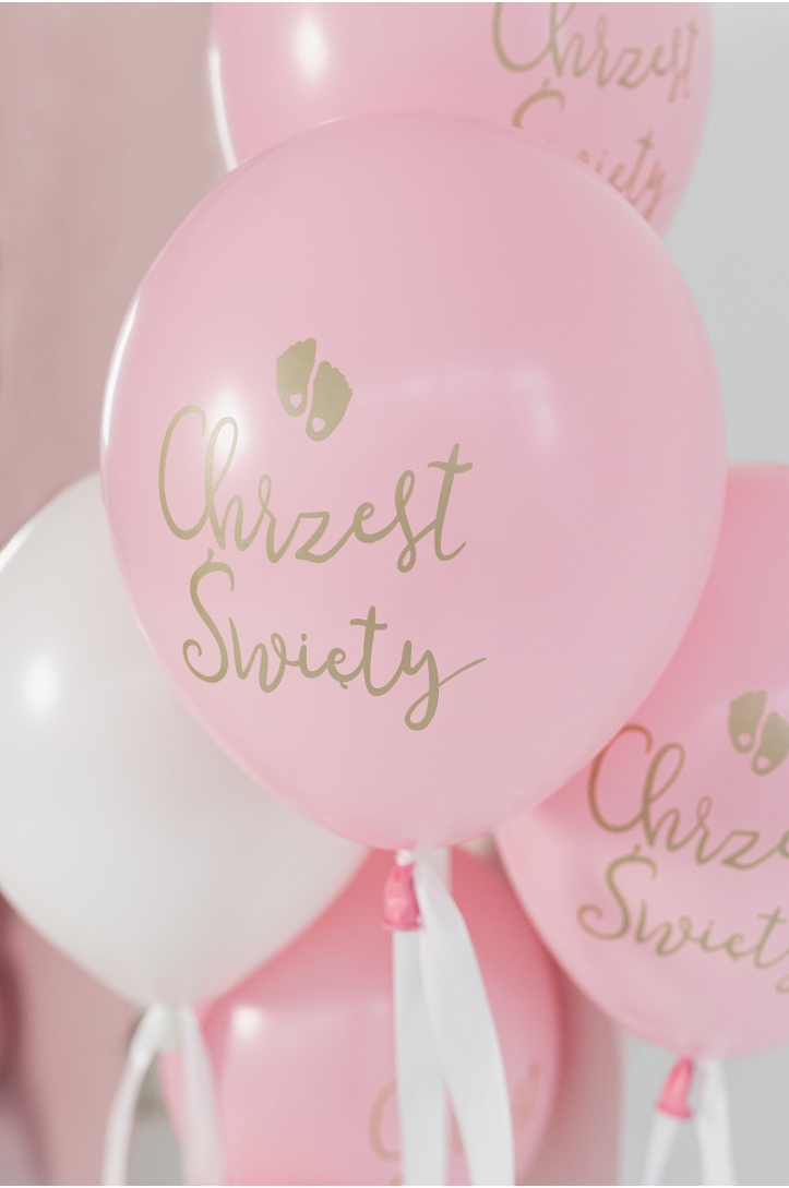 Balony Eco 33 cm Chrzest Święty
