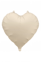 Foil Balloon Heart, 61cm, white