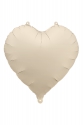 Folienballon Herz, 61cm, weiß
