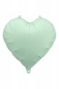 Folienballon Herz, 61cm, weiß