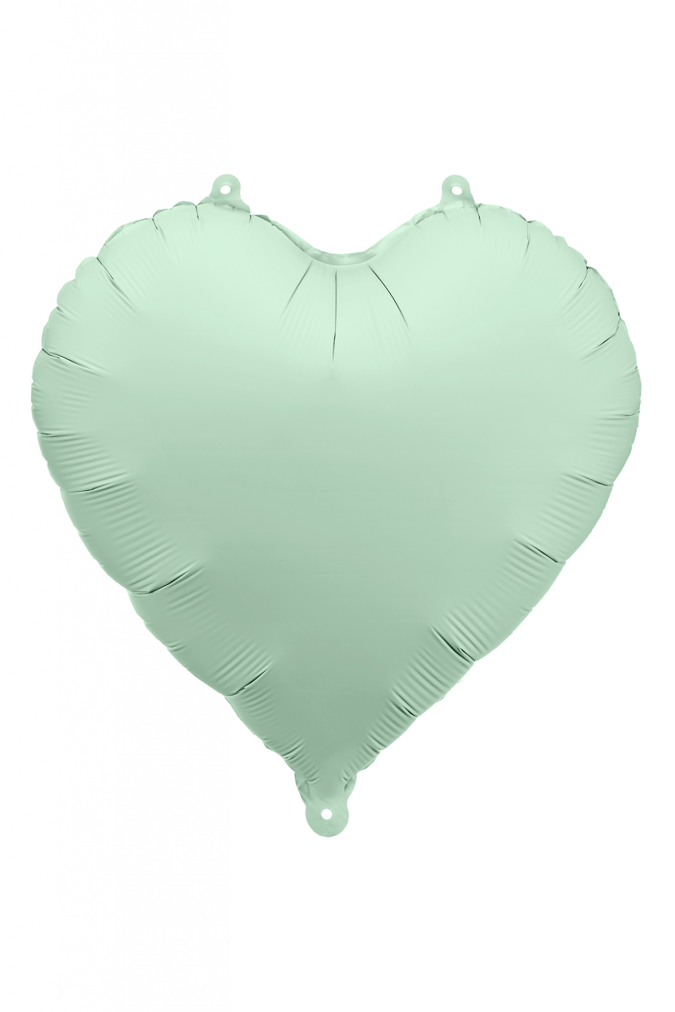 Foil Balloon Heart, 61cm, white