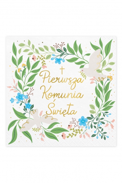 Serwetki ''Pierwsza Komunia Święta''