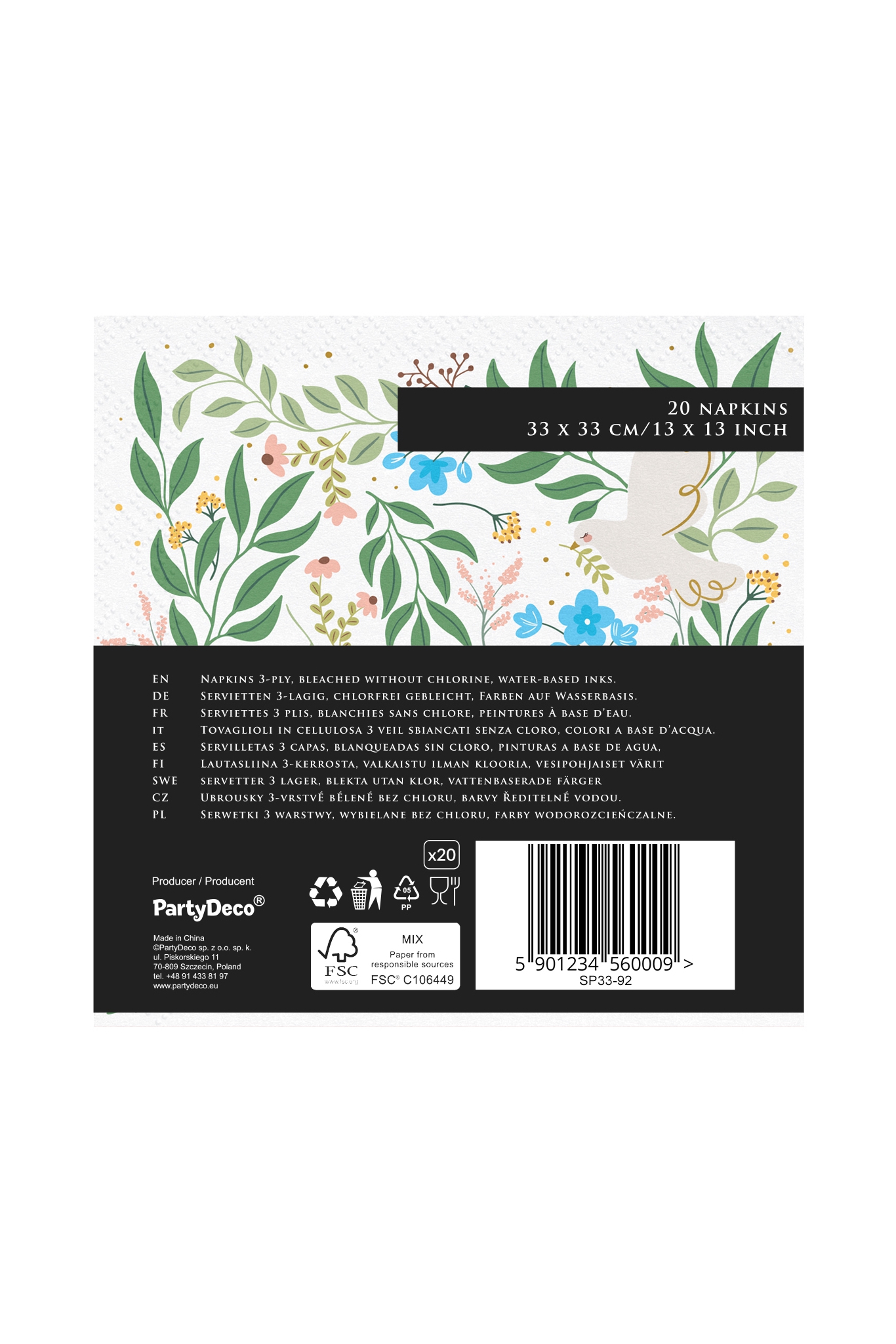 Napkins "Pierwsza Komunia Święta"