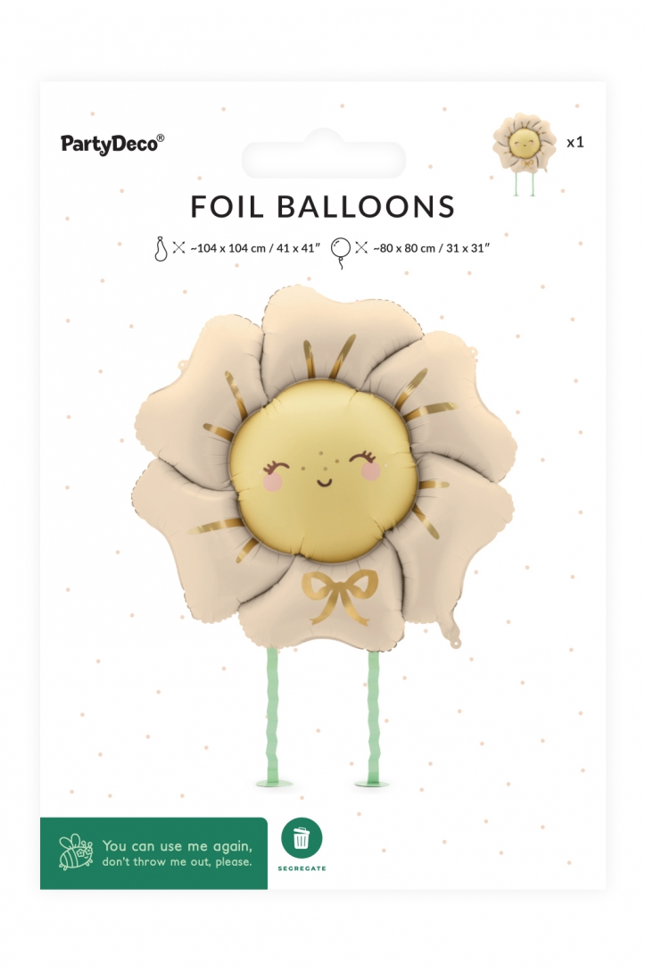 Balon foliowy Kwiatek