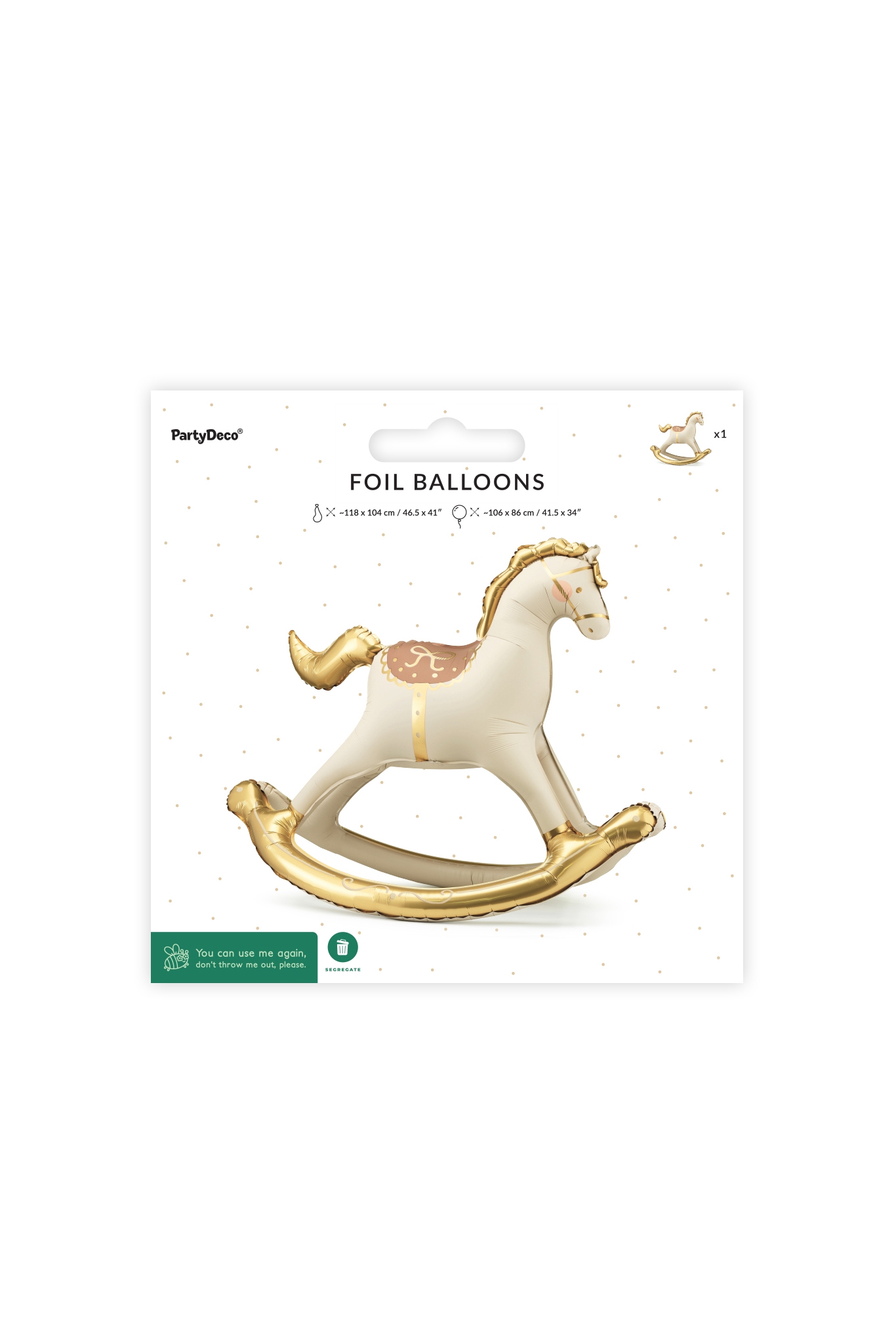 Foil Balloon Horse
