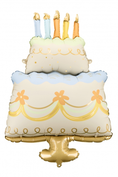 Foil Balloon Cake