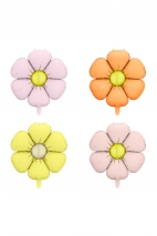 Balony foliowe do girland Stokrotki mix