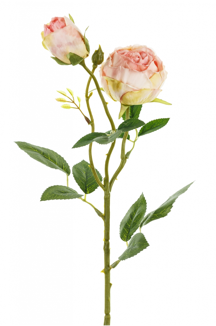 Künstliche Blume Rose Creme