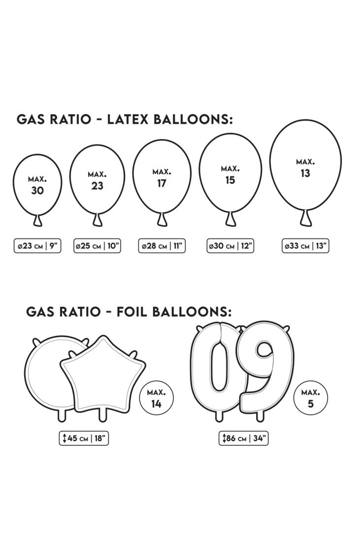 Helium tank, pink, 30 balloons