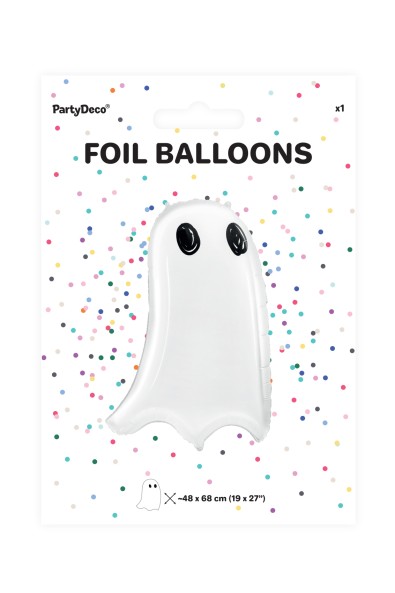 Foil balloon Ghost 48 x 68 cm